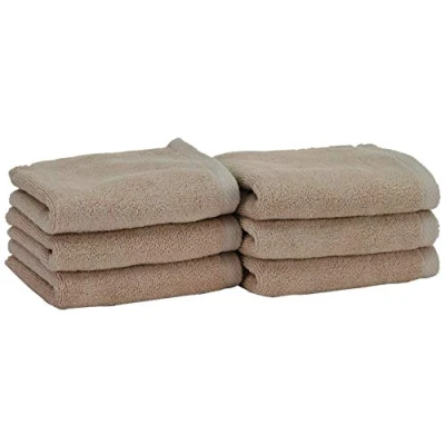 Image of Heckett Lane Guest towel, Canvas, Taupe Grey, 30 x 50 cm