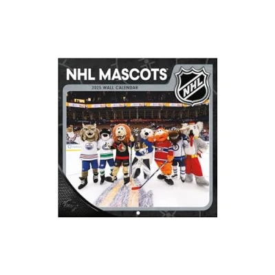 Image of TURNER SPORTS NHL Mascots 2025 Mini Wall Calendar (25998040640)