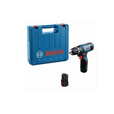 Image of Bosch Professional 12V System Cordless Combi Drill GSB 120 LI (incl 2 x 1.5 Ah Battery, Charger GAL 1210 CV, Carrying Case)
