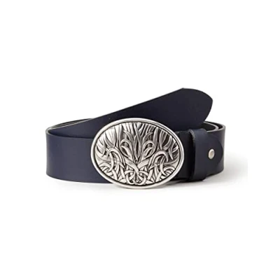 Image of MGM Women&#039;s Legno, 100164 Belt, Blue (Marine 950 5), 95 cm (Size: 95)