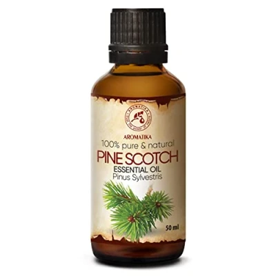 Image of Pine Scotch Oils 50 ml Pinus Sylvestris Austria 100% Pure &amp; Natural Oil Best for Aromatherapy Aroma Bath Diffuser Home Fragrance