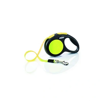 Image of TRIXIE dog leash Cavo V XS 3 m, black/yellow adjustable for outdoor activities large to very dogs 209301