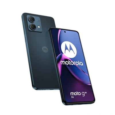 Image of Motorola G84 5G, 12GB RAM+256 GB Storage, Midnight Blue