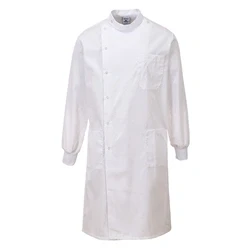Image of Portwest C865 Stain Resistant Howie Lab Coat Texpel Finish White, 4X Large