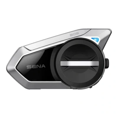 Image of Sena 50S Motorcycle Jog Dial Communication Bluetooth Headset w/Sound by Harman Kardon Integrated Mesh Intercom System Premium Microphone &amp; Speakers, Dual Pack