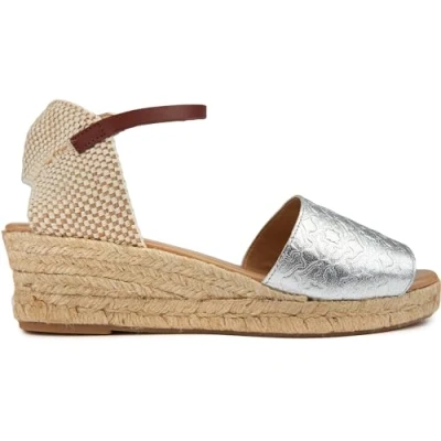 Image of Radley Womens Glasshouse Walk Sandals Metallic Size UK 6