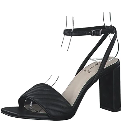 Image of s.Oliver Women&#039;s 5 28323 20 Sandal, Black, 6.5 UK