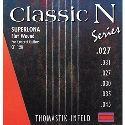 Image of Thomastik Saiten für Klassik Gitarre Classic N Series Satz Superlona Light CR128 Roundwound