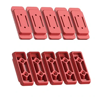 Image of NyVoozy Feet Mounting System, for Milwaukee Packout, Packout System (10, Red)