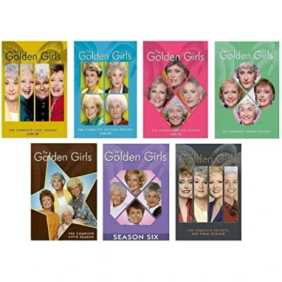 Image of GOLDEN GIRLS Seasons 1 7 The Complete Series Collection Season 2 3 4 5 6 DVD