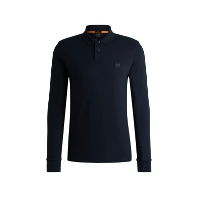 Image of BOSS Passerby Polo shirt, Men&#039;s, Size: Small, Dark blue
