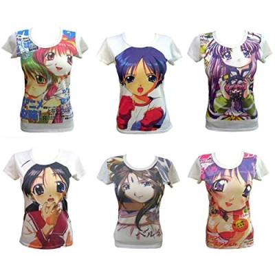 Image of Zip Zap Zooom Ladies Womens Manga Anime Cartoon T Shirts Vintage (Adult UK 10 12, Red Boxing Gloves)