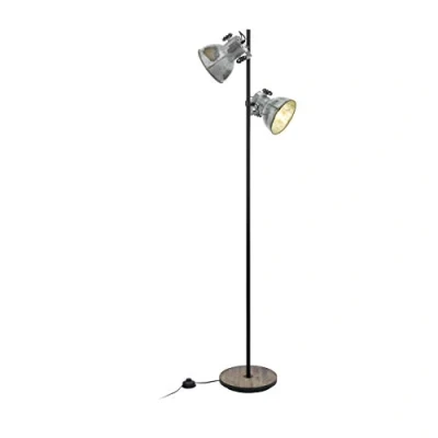 Image of EGLO Two bulb Barnstaple floor lamp