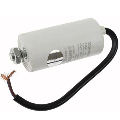 Image of Universal 2UF 40UF Microfarad Start Run Motor Capacitors MFD Cable Connector (10UF)