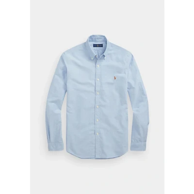 Image of Polo Ralph Lauren SLIM FIT Oxford Shirt Shirt, Men&#039;s, Size: XL, Blue