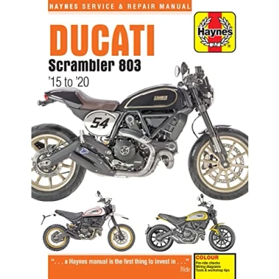 Image of Ducati Scrambler 803 (15 20) Haynes Repair Manual (Paperback)