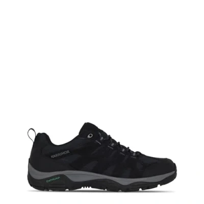 Image of Karrimor Summit Mens Leather Walking Shoes Navy 9 (43)