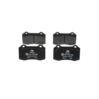 Image of 6KL698151 Brake pad set ATE 13.0460 4964.2 not prepared for wear indicator, excl. warning contact JEEP: GRAND CHEROKEE 4, 3