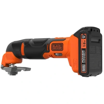 Image of BLACK+DECKER 18v Oscillating Tool with 1x 2Ah Battery and a Kitbox