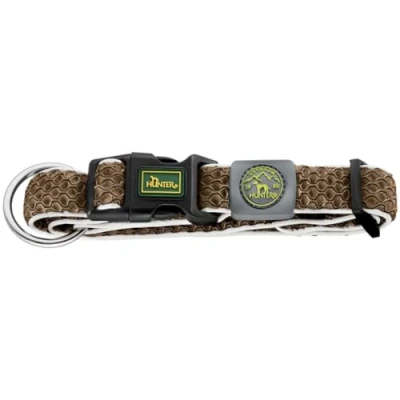 Image of Hunter Hilo Collar Vario Plus Xl Brown Neck 45 70Cm