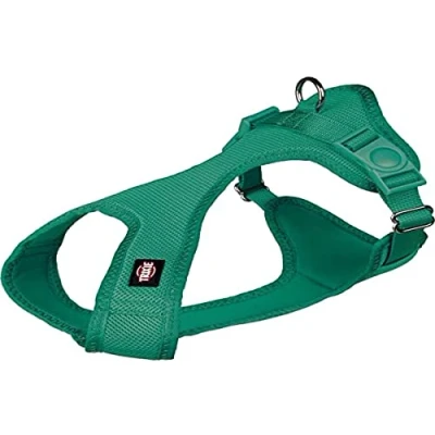 Image of Trixie Soft Dog Harness, 30 45 cm x 15 mm, Petrol