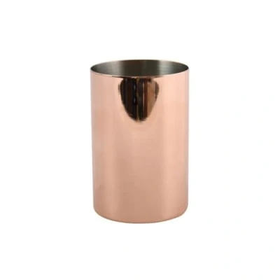 Image of MSV Doha Toothbrush Holder Cup for Bathroom, Made of Copper, Multicoloured, 30 x 20 15 cm