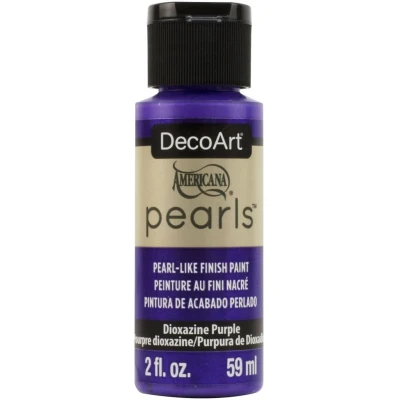 Image of Deco Art Pearls Paint 2OZ DIOX, Dioxazine Purple, One Size