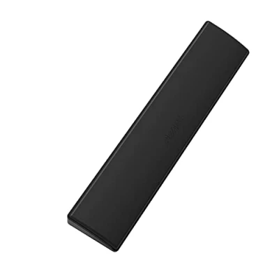Image of Ergonomic Wrist Rest for Gaming Keyboard 87 Keys Anti Slip Rubber Feet with Memory Foam Cushion Support Computer Laptop Hours of Comfortable Typing Working 14.1 * 2.8 0.8in(Black)