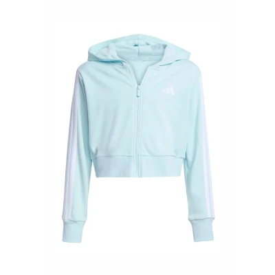 Image of adidas JUNIOR GIRLS ESSENTIALS FULL ZIP HOODIE 13 14Y