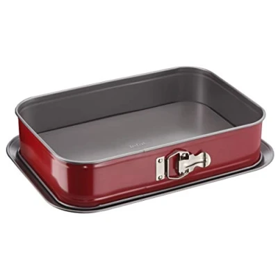Image of Tefal Delibake J1640574 Rectangular Baking Tin 36 x 24 cm Non Stick Coating Overflow Rim