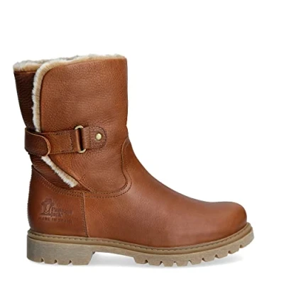 Image of Panama Jack Felia, Women&#039;s Biker Boots, Brown (Cuero / Bark), 9 UK (42 EU)