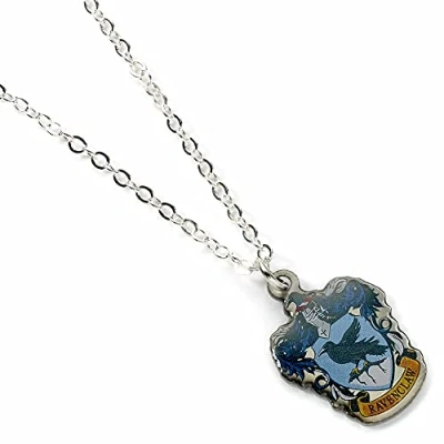Image of Harry Potter Official Ravenclaw House Crest Chain Necklace by The Carat Shop