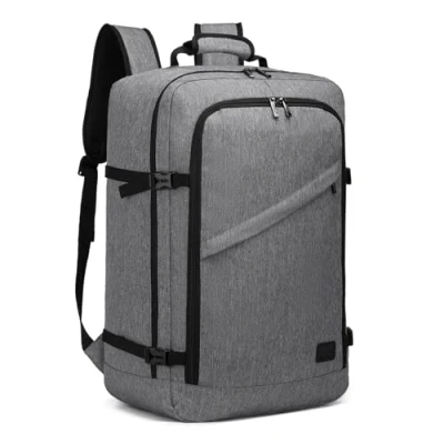 Image of Kono Travel Backpack for Women &amp; Men，54 * 35 20cm Large Carry On Rucksack Bag 38L Lightweight Hand Luggage Grey