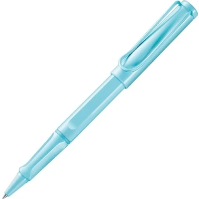Image of Lamy safari aquasky rollerball Pen with ergonomic grip &amp; line width M for pleasant long writing made of robust ASA plastic including refill 63 in black