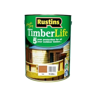 Image of Rustins TLTE5000 Timberlife Teak,Brown, 5l