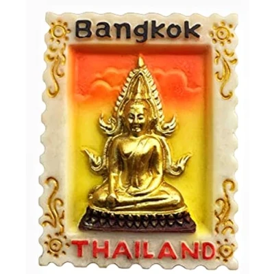 Image of Bangkok Thailand 3D Fridge Magnet Souvenir Gift,Home &amp; Kitchen Decoration Magnetic Sticker Refrigerator Collection