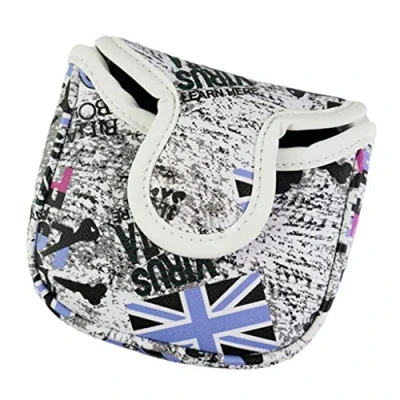 Image of CUTICATE Golf Putter Cover Mallet,Putter Headcover Leather Mallet Club Head Covers with Magnetic Closure