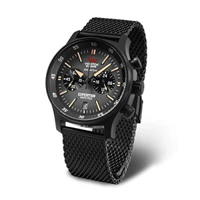 Image of Vostok Europe VK64 592C558 B Herrenarmbanduhr Expedition Nordpol 1