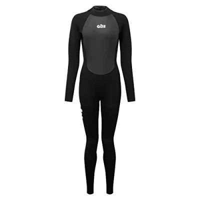Image of Gill Womens Pursuit 4/3mm Neoprene Full Body Long Sleeve Cold Water Wetsuit Sports Surfing Paddleboard Swimming