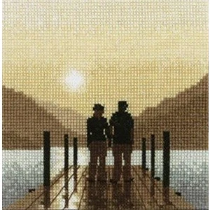Image of First Light 14 count Aida Cross Stitch Kit