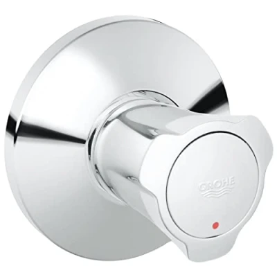 Image of GROHE Costa L Concealed Stop Valve Trim Chrome 19809001