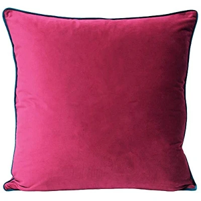 Image of Riva Paoletti Meridian Signature Collection, Raspberry/Teal, 55x55cm