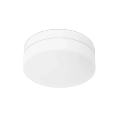 Image of Farrow Flush Ceiling Light White 2x E27 40W 28cm