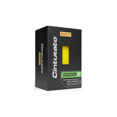 Image of Pirelli Cinturato SmarTube X Bicycle Inner Tube, 700x28 40mm, 60mm Presta Valve, Multi Coloured (Multi Coloured)
