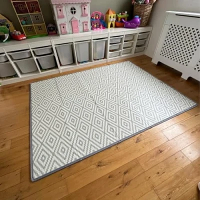Image of Alimos Baby Play Mat, Floor Foam Playmat for Babies, Foldable Matt Tummy Time Kids &amp; Infants, Large Padded Waterproof Mat Crawling Playing Wipeable 150x200x1cm