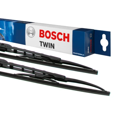 Image of 98350C8000, 983601S000 wiper blade BOSCH 3 397 010 413 600, 400mm Front Bracket without spoiler HYUNDAI: i10 III Hatchback, ix35