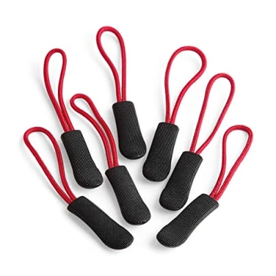 Image of Quadra SLX Zip Puller Pack (Pack Of 10) (One Size) (Red)