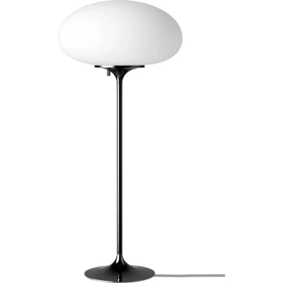 Image of GUBI Stemlite table lamp, black chrome, 70 cm