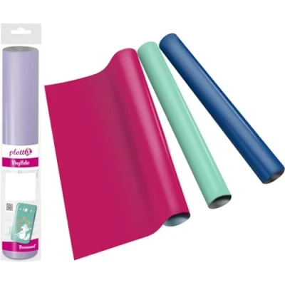 Image of plottiX Perm. Vinyl Film 31.5 cm x 1 m Turquoise