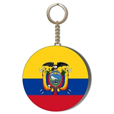 Image of Gift Insanity ECUADOR 58mm LONG CHAIN KEYRING